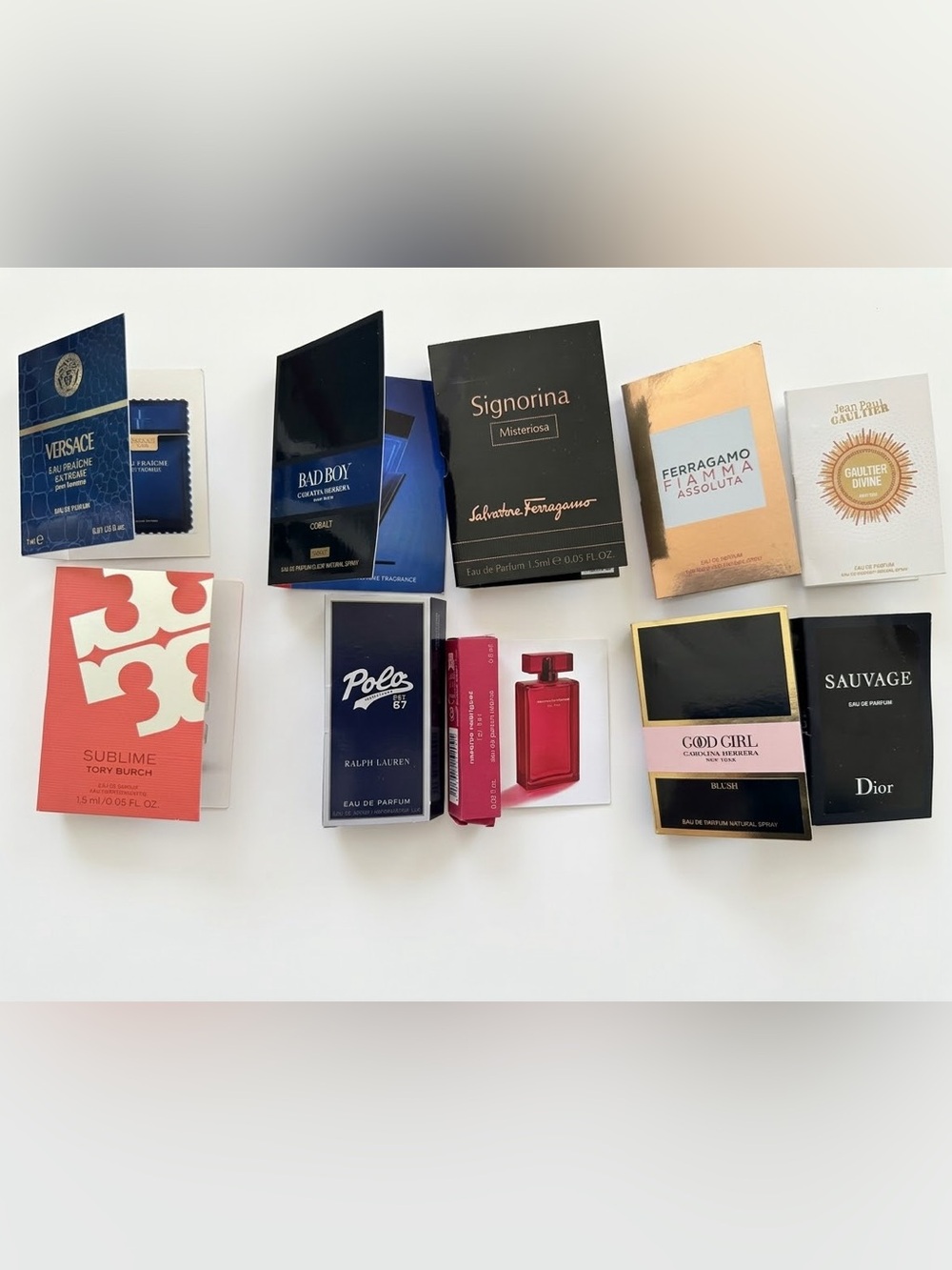 NEW 10 perfume samples